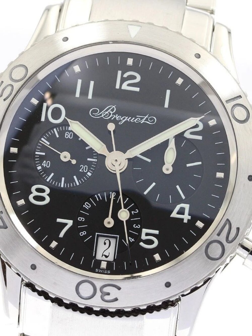 Breguet Transatlantic Type XX 3820 Date Chronograph Automatic Men's Watch_903286
